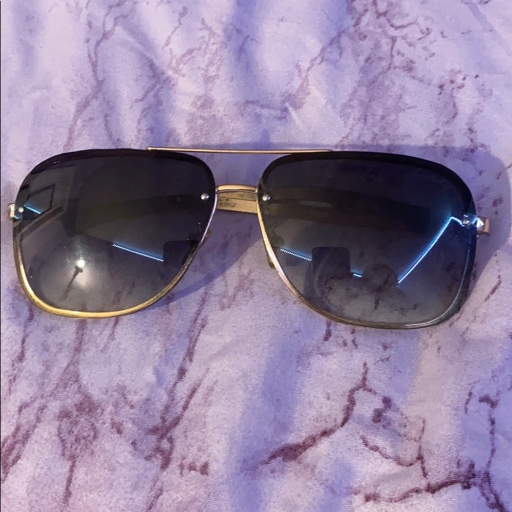 Cartier glasses with gold outline